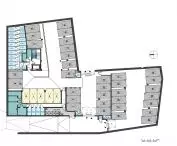 Kaszubski Square residence, garage plan