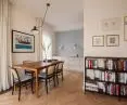 Apartment in Wilanów, dining room and kitchen