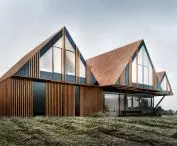 The house will open onto the Masurian landscape