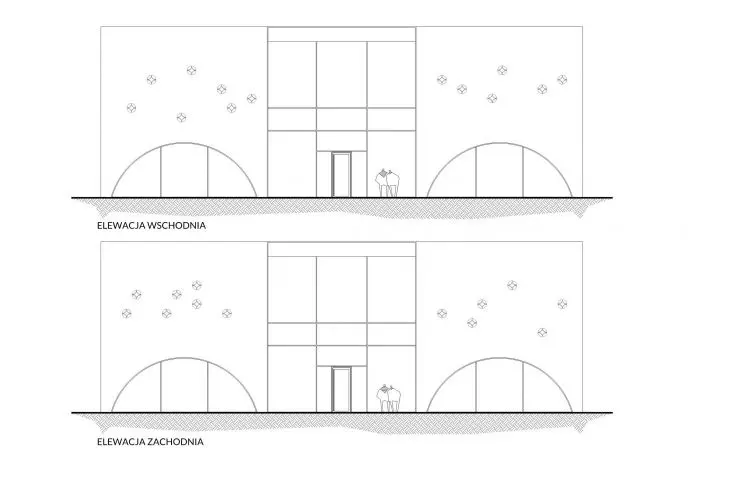 „Sensualna Przestrzeń Architektoniczna”, elewacje