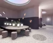 The interior of the designed space 