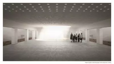 wnętrze budynku wielofunkcyjnego Centrum Aktywności Lokalnej