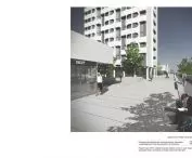 koncepcja architektoniczna, widok platformy w stronę Ronda