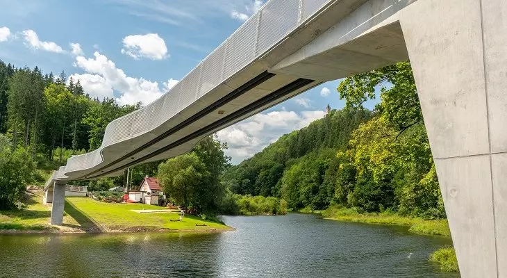 Footbridge in Zagorze Śląskie