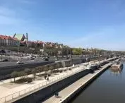 Vistula Boulevards in Warsaw