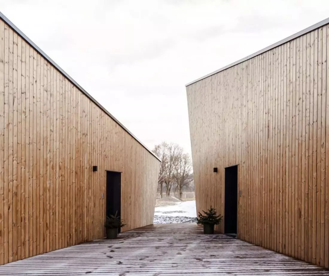 Domy osady Cichosza, proj.: projektu jest Maciej Rempalski © Modern Studio Architektury