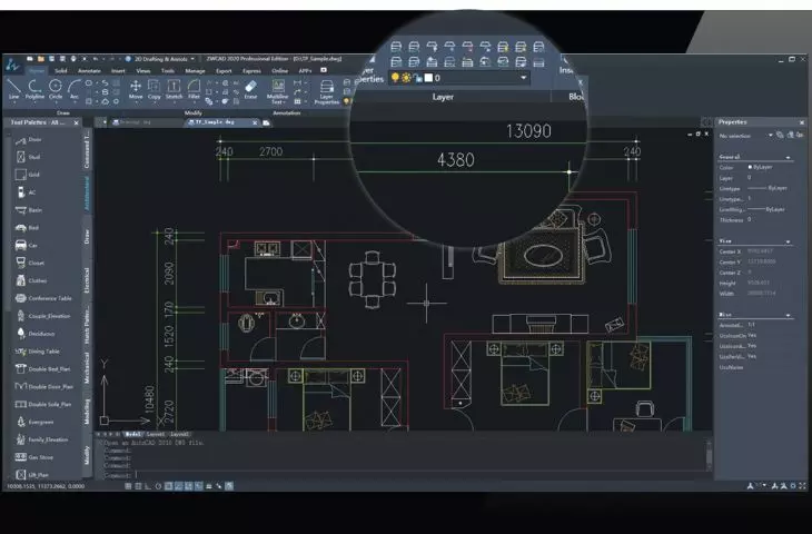 ZWCAD Architecture 2021