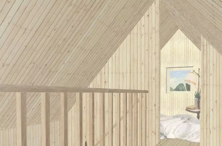 Mezzanine floor of a house in Paplin