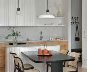 Dining room connected to the kitchen
