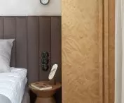 A fragment of the wall in the bedroom