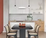 Kitchen with dining area