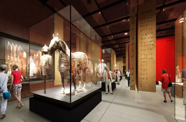 konkursowy projekt wystawy w Muzeum Wojska Polskiego, 2. nagroda