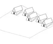 Podhale houses, design scheme