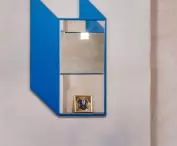 Geometric forms are reminiscent of the Bauhaus 