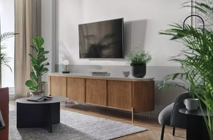 Architekci zaprojektowali szafkę RTV