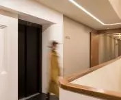 corridor on the second floor