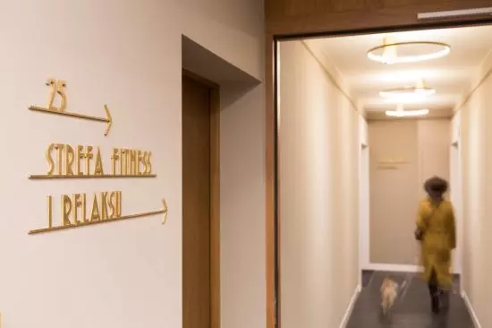 oznaczenie fitness and relaxation zone