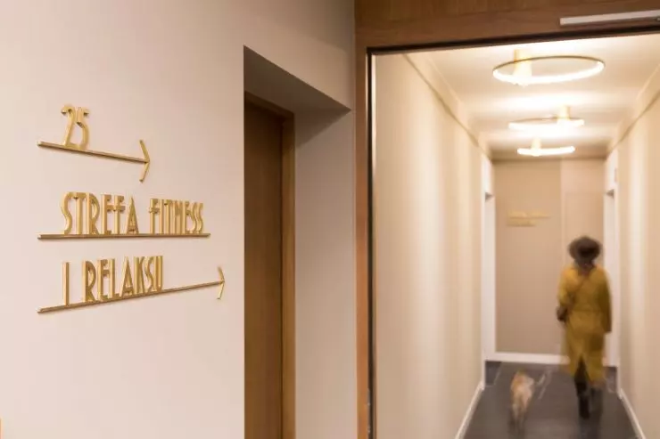 oznaczenie fitness and relaxation zone