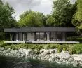 Organic Shelter by the Lake