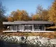 House with huge glazing