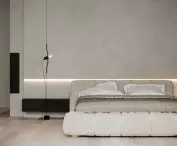 Minimalistyczna sypialnia