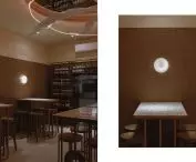 Interior view of RAJ pizza people wine