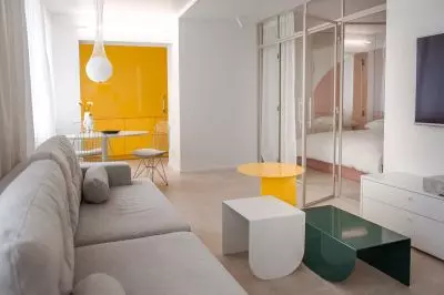kolorowe stoliki kawowe KEO projektu Magdaleny Bajor kolorowe stoliki kawowe KEO projektu Magdaleny Bajor