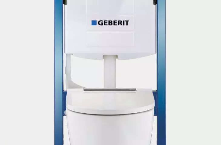 Spłuczka podtynkowa Duofix Sigma21 z toaletą ceramiczną Geberit ONE