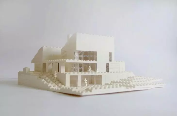 Model of the House in Juszkowo, project: FALA architecture