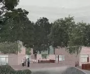 konkurs na Centrum Inicjatyw Kulturalnych w Komorowie, projekt: FALA architektura