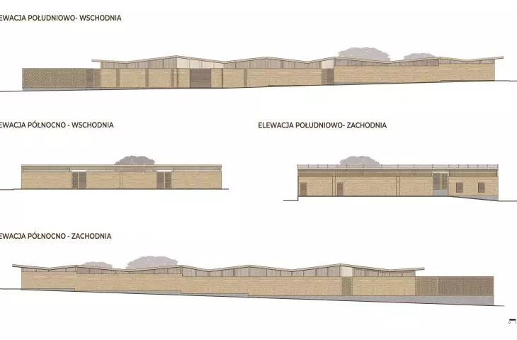 School facades in Mozambique