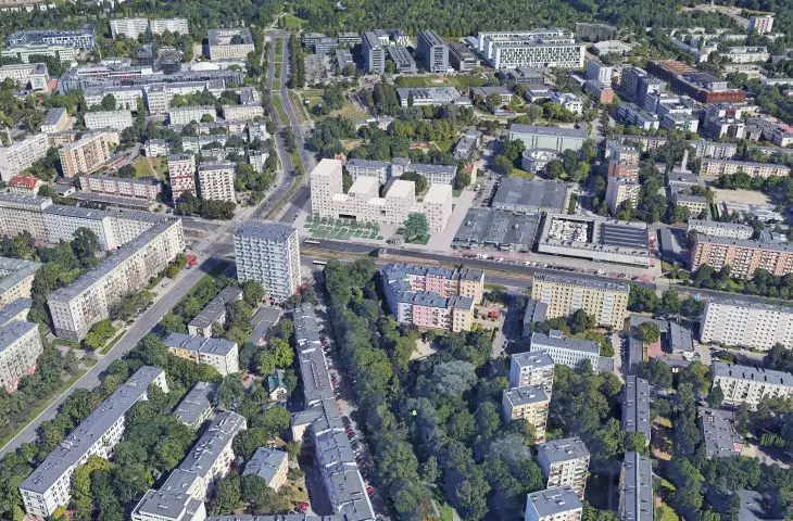 TBS investment at Grojecka Street