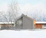 View of the rear section