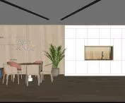 Educational pavilion, interior