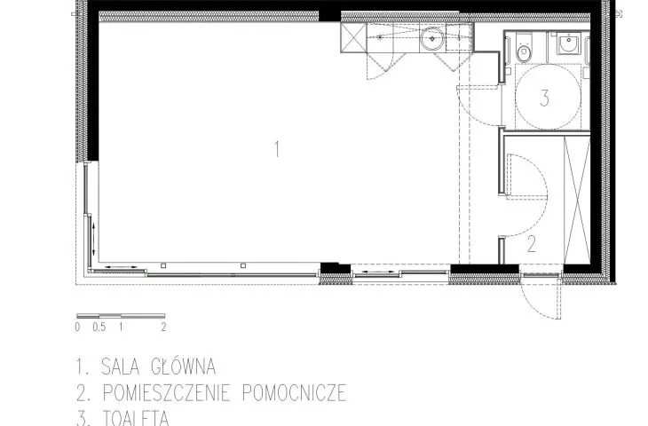 Plan of the educational pavilion