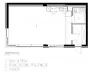 Plan of the educational pavilion