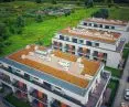 Extensive roof with ZinCo technology