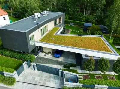 Dach ekstensywny w&nbsp;technologii ZinCo