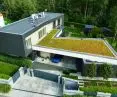Extensive roof with ZinCo technology