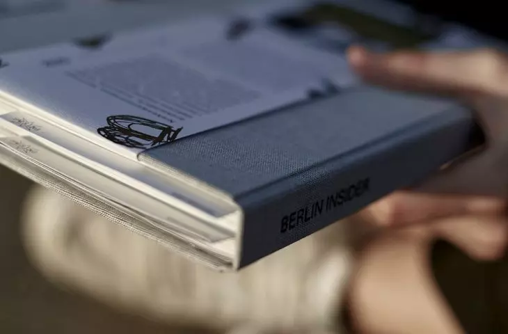 Przewodnik Berlin Insdier, detal okładki