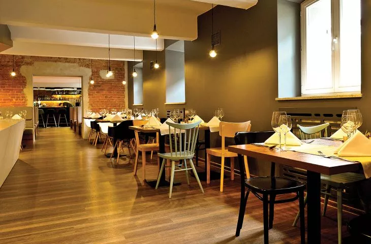 Restauracja Hotel Tobaco, Łódź, Panele winylowe Expona