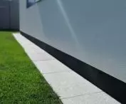 Granite paving slabs 