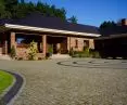 Granite pavers used on the driveway