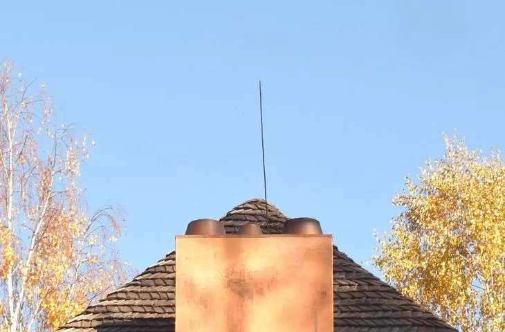 Copper chimney