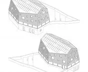 axonometries of the building