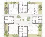 Nest development of the estate, projection