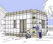 Modular Housing Unit w różny otoczeniu