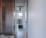 view from bedroom to living room
