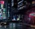 Architektura Night City inspirowana jest brutalizmem