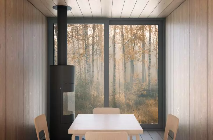 wing housing the dining room